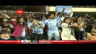 CCL4 Bhojpuri Dabanggs Vs Chennai Rhinos 2nd Inn Match in Ranchi - Part1