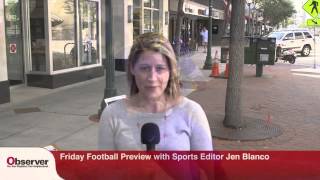 Friday Football Preview with Sports Editor Jen Blanco