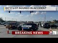 bicyclist injured in crash sept 11 2023 news 19 at 5 p.m.