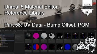 Material Editor Reference 58 - UVs - Bump Offset, POM