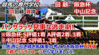 【競馬】阪急杯2022 中山記念2022 回顧･雑談 パンサラッサ見事な逃走劇 阪急杯A評価2着トゥラヴェスーラから馬体重を考える【競馬の専門学校】