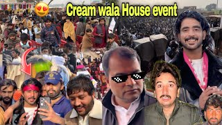 Alhamdulillah ❤️Cream Wala House Event ||YouTubers \u0026 TikTokers Meetup