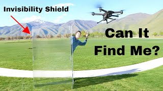 Trying To Escape a Drone Using An Invisibility Shield