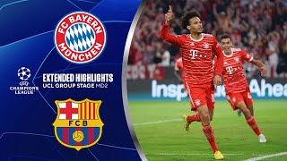 Bayern vs. Barcelona: Extended Highlights | UCL Group Stage MD 2 | CBS Sports Golazo