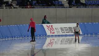 【八戸市】 【2023長根ファイナルスピードスケート競技会】男子５００ｍ８組　【ＹＳアリーナ八戸】