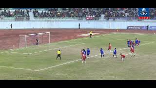 KIRAN CHEMJONG SAVES A PENALTY SHOOTOUT // NEPAL VA MAURITIUS FRIENDLY FOOTBALL MATCH