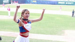 20230227 中華隊 vs 味全龍 WORLD BASEBALL CLASSIC 經典熱身賽 UniGirls Seul 瑟七 嗆司曲 強悍出擊 (橫版)