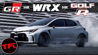 Is The NEW Toyota GR Corolla Better Than The VW Golf R & Subaru WRX?