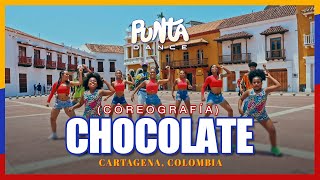 Kazzabe - Chocolate 🇨🇴 Cartagena, Colombia bailando coreografia de Ritmo Punta | Punta Dance