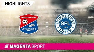 SpVgg Unterhaching - Sportfreunde Lotte | Spieltag 37, 18/19 | MAGENTA SPORT