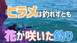 ヒラメは釣れずとも花が咲いた【隆正丸】ヒラメ、ハナダイ貰っちゃいました！