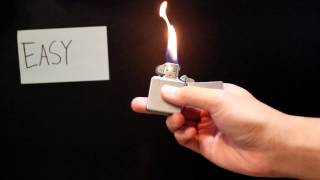 Zippo Trick Tutorial: 