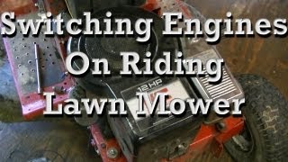 Switching Engines on Older MTD Riding Mower (Similar on all mowers)