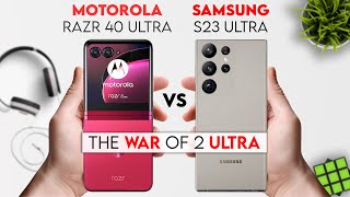 Motorola Razr 40 Ultra vs Samsung Galaxy S23 Ultra | 9 Pro Tech | #motorola #samsung #9protech