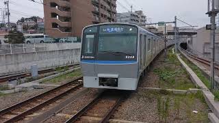 相鉄8000系8708編成快速海老名行　西谷駅