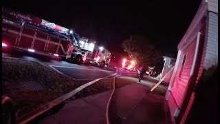 First Due Structure Fire - Driver POV