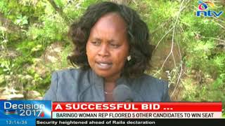 Baringo woman rep winner floored 5 other candidates to win seat