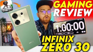 Infinix Zero 30 5G Gaming Test🔥 90Fps? | Heating, Gyro, Best Gaming Phone Under ₹20,000?