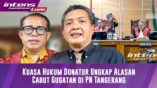 LIVE! Pihak Kuasa Hukum Donatur Jelaskan Alasan Cabut Gugatan Di PN Tangerang