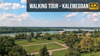 Walking through Belgrade Fortress in Serbia - 4k virtual tour