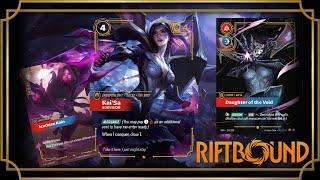 Riftbound TCG – How To Play Kai'Sa Daughter Of The Void (League of Legends Card Game)