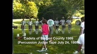 Cadets of Bergen County 1989 -Judges Tape July 24, 1989