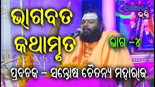 ଭାଗବତ କଥାମୃତ Bhagabat Katha Mruta II Prabachaka Santosh Chaitanya Maharaj  II Part - 4 II