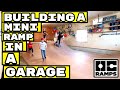 Building a perfect indoor mini ramp in a garage