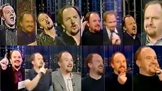 15 Years of Louis C.K. on Conan O'Brien Best Bits Compilation (1993-2008) [CHRONOLOGICAL]