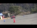 【 classic car gymkhana 】 a class 14 honda s800 1本目カメラ2 【 第50回shccミーティング 】