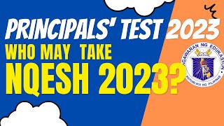 PRINCIPALS TEST 2023 I NQESH 2023 LATEST NEWS UPDATE I DEPED UPDATE