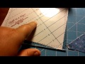 6 1/2 Triangle Square Up Ruler by Quilt in a Day