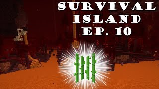 Minecraft Survival Island - Highway to Hell and Sugar Cane! [Episode 10]