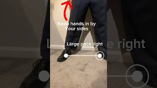 How to do paces right drill #cadets #aircadets #military #tutorial #uk #howto #drill #shorts #easy