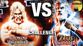 ⚡️ ZEUS vs KRONOS ⚡️ Challenge Slot Machine Head to Head Bonuses at The Cosmo in Las Vegas 🎰