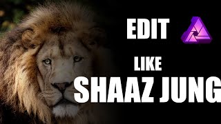 How To Edit Wildlife Photo Like NatGeo Photographer Shaaz Zung In Affinity Photo - An Experiment