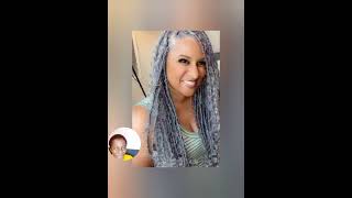 GRAY BRAIDS HAIRSTYLES FOR BLACK WOMEN OVER 50 YEARS