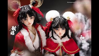 【Ringdoll】the video of New Year's limited Look——Xin Zhao\u0026He Yi(Messenger\u0026March Hare)