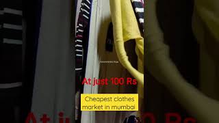 woolen tops at just 100 RS। Cheapest clothes market in mumbai। #ytshorts #shorts #clothes #shopping