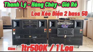 Thanh Lý | 1tr500k / 1 Loa | Loa kéo điện 2 Bas 50 | Công suất lớn | Giá rẻ #loa #loakeo