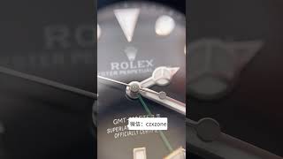 沉浸式体验，高倍镜看高端组装表格林尼治雪碧圈  #劳力士rolex #rolexgmtmaster2