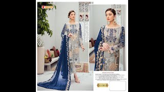 FEPIC ROSEMEEN D 5160 B PAKISTANI SUITS LATEST COLLECTION