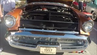 1957 Olds Super 88 J2 Hardtop BronzeWht OcalaAACA0223195087