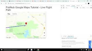 Realtime Google Maps Tracking with JavaScript API and Pubnub | Promo Preview