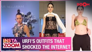 Urfi Javed's most ICONIC looks that SHOCKED the internet | Bollywood News