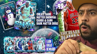 New Dark Matter Shaq Event and Best Method to get the Free Players and Snowman! NBA 2K25 MyTeam