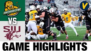 #17 SE Louisiana vs #18 Southern Illinois Highlights | FCS 2021 Spring College Football Highlights
