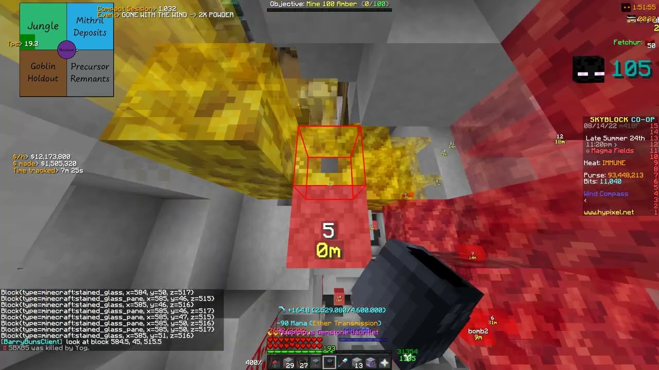 Hypixel Skyblock Best Gemstone Macro Free Youtube