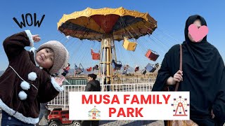 MUSA FAMILY PARK🎢🎡|| MARIABAD DEM || DAILY VLOG✌️