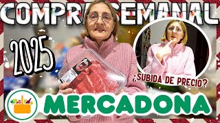 WEEKLY SHOPPING (JANUARY 2025): MERCADONA + DO WE NOTICE THE PRICE INCREASE? 🛒🎄| LorenaAndCia